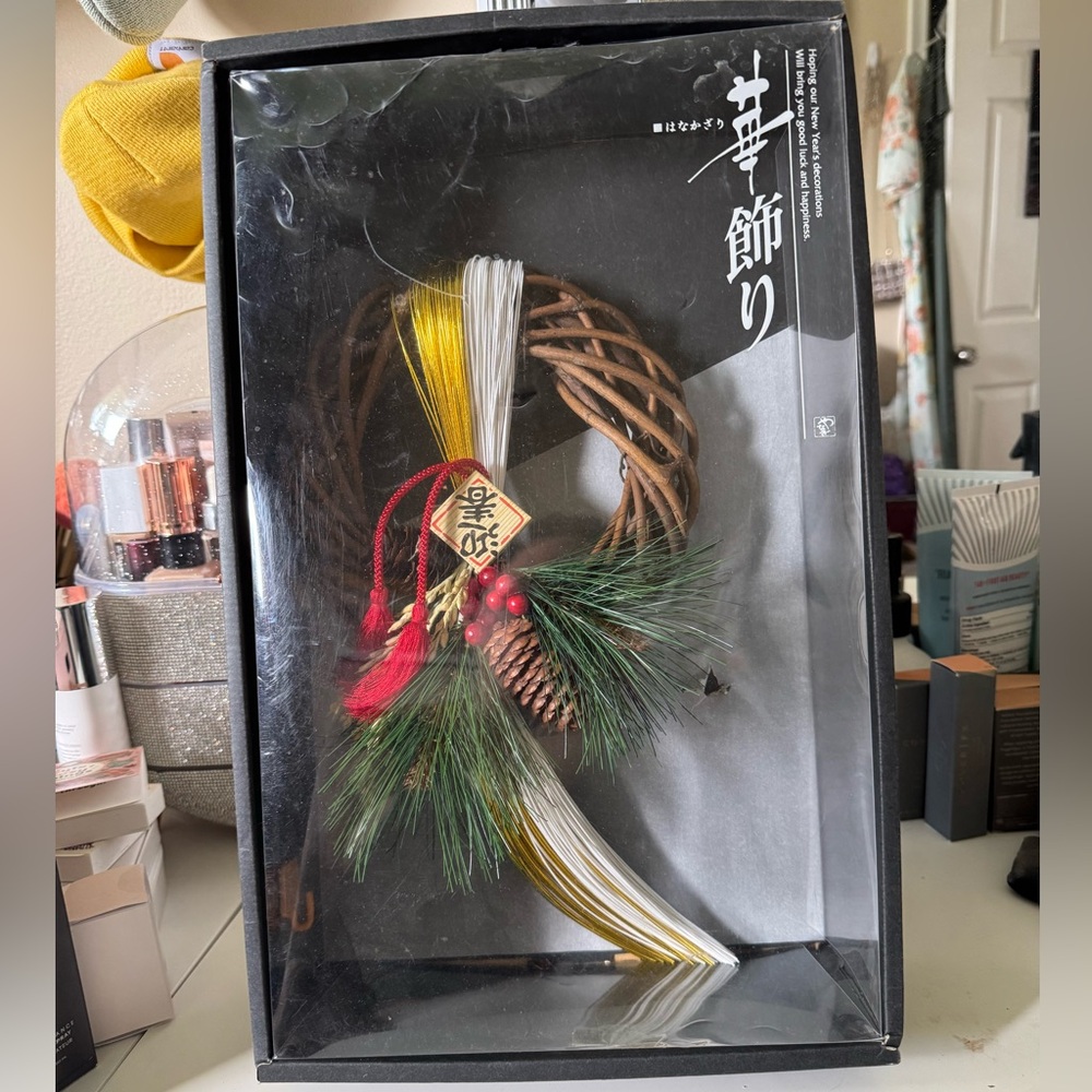 Japanese Shimekazari New Year’s Wreath Decoration Traditional Good Luck Charm - Picture 5 of 8